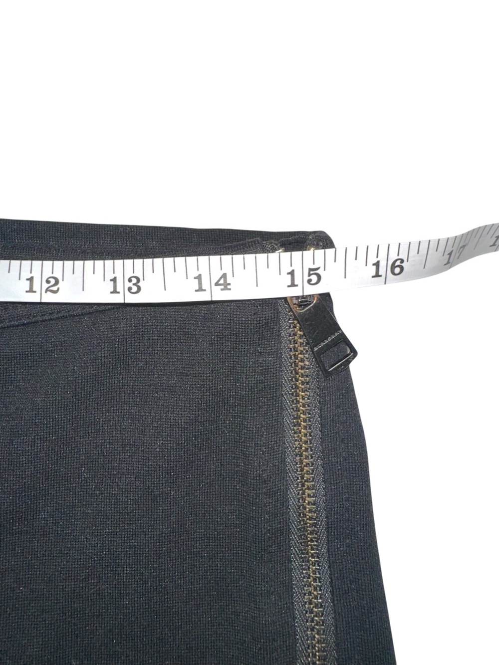 Burberry London Black Mid-Rise Side Zip Leggings Pants US 8 - Picture 5 of 8